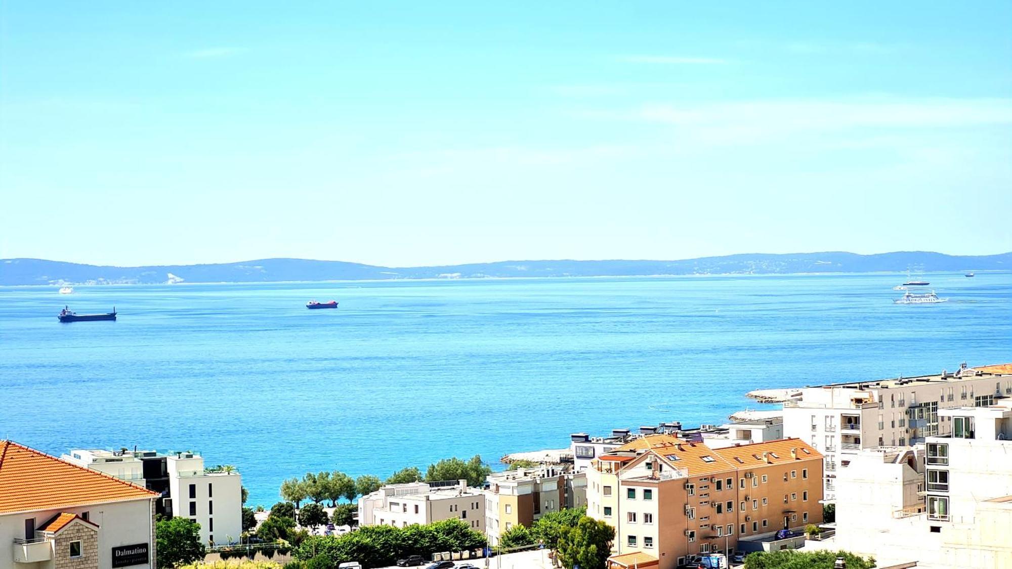 Sea View Znjan Apartment Split Exterior foto